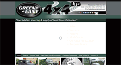 Desktop Screenshot of greenlane4x4.com